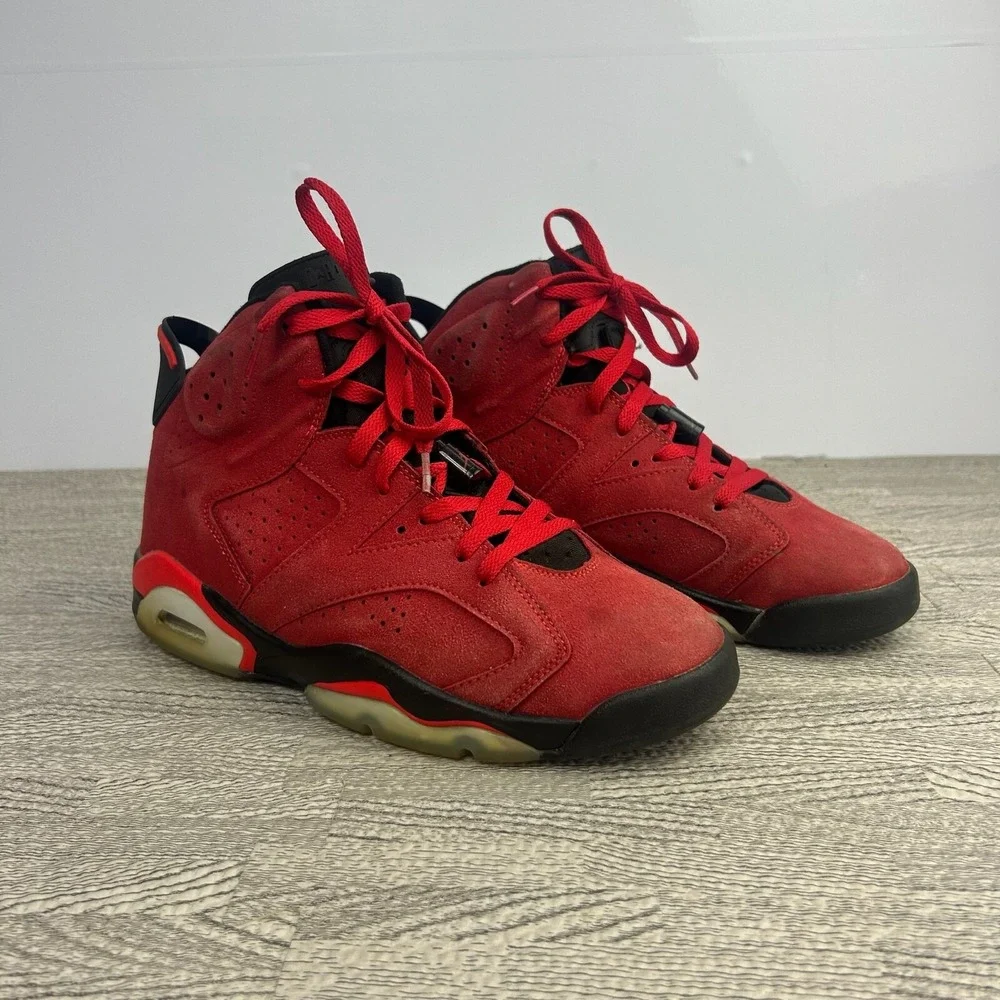 Nike Air Jordan 6 Retro Toro Bravo Mens 10 CT8529-600 OG VI Bred